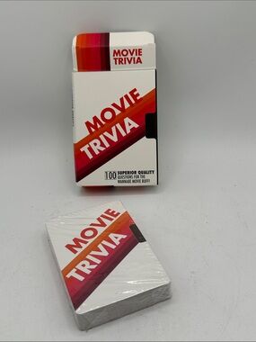 Movie Trivia card game